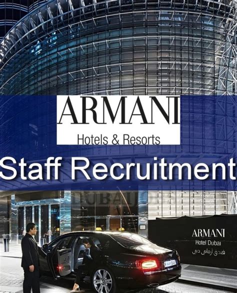 armani hotel careers.